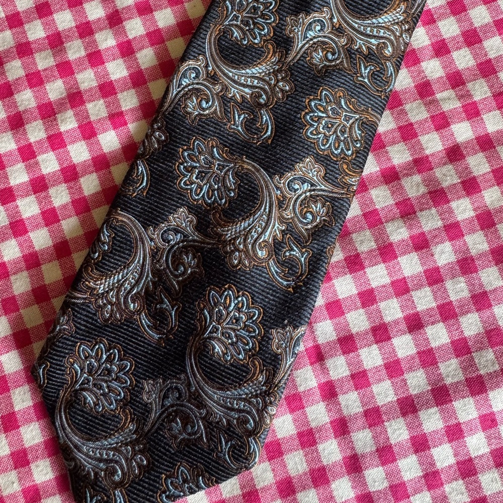Massimo Bizzocchi Paisley Print Tie